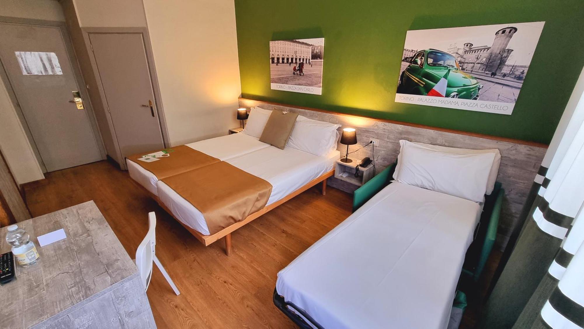 Green Class Hotel Astoria Torino Szoba fotó
