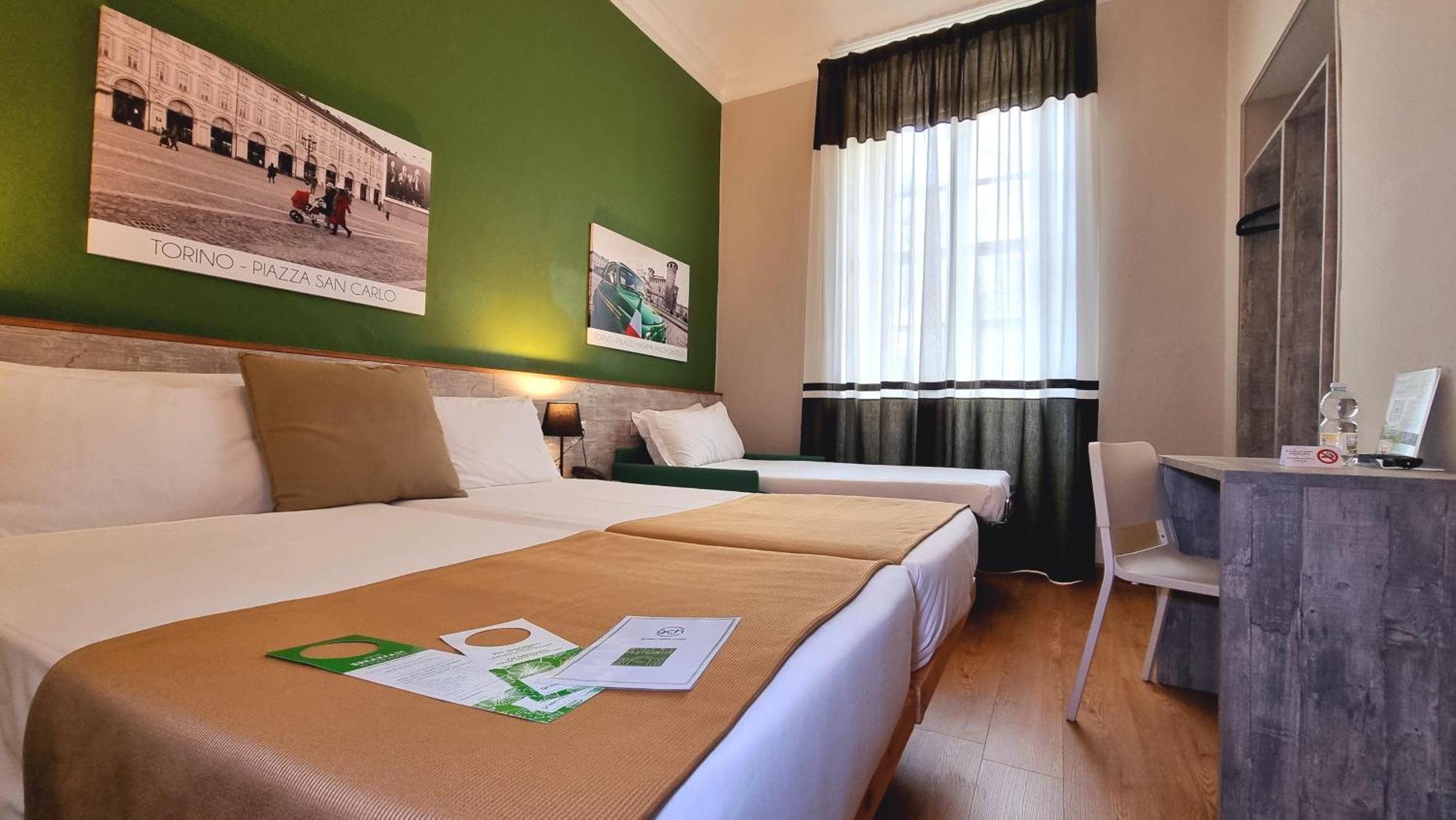 Green Class Hotel Astoria Torino Szoba fotó